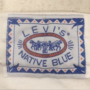 Vintage Levi’s Native Blue White Jean Denim 501